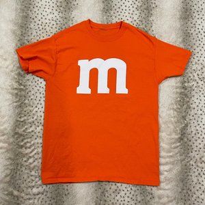 Orange M&M T-shirt